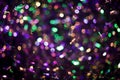 Abstract circular bokeh background of Christmaslight,  Colorful Royalty Free Stock Photo