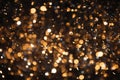 Abstract circular bokeh background of Christmaslight,  Defocused lights Royalty Free Stock Photo