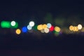 Artistic style - abstract background with bokeh defocused lights and shadow background for your design. background blurred bokeh. Royalty Free Stock Photo