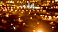 Abstract circular bokeh background, city lights in the twilight Royalty Free Stock Photo