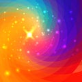 Abstract circular colorful background