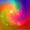 Abstract circular colorful background