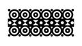 Abstract Circular Dot Pattern Design, vector design Generative AI Royalty Free Stock Photo