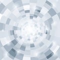 Abstract circular gray background