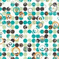 Abstract circular illustration raster design Royalty Free Stock Photo