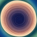 Abstract circular pattern featuring concentric rings, transitioning from a central dark blue to a Royalty Free Stock Photo