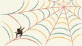 Abstract Circular Pattern, Tech Network Design, vector design Generative AI Royalty Free Stock Photo