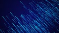 Abstract circular speed background. Starburst dynamic lines pattern. Abstract data flow background. 3D rendering Royalty Free Stock Photo