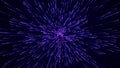 Abstract circular speed background. Starburst dynamic lines pattern. Abstract data flow background. 3D rendering Royalty Free Stock Photo