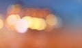 Abstract city light blur blinking background. Soft focus Royalty Free Stock Photo