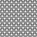 Abstract classical monochrome seamless pattern