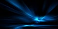 Abstract clean blue burst light lines modern background Royalty Free Stock Photo