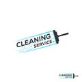 Abstract Cleaning Logo Template. Vector Illustrator Eps.10