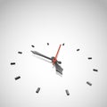 Abstract clock Royalty Free Stock Photo