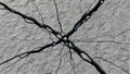 Abstract Network of Dark Branches Intersecting on a Textured Gray Surface image photo Royalty Free Stock Photo