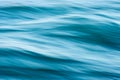 An abstract close up detail photograph showing the motion, movement and power of the blue waves Royalty Free Stock Photo