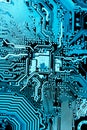 Abstract,close up of Mainboard Electronic computer background. cloud storage cloud ,storage Royalty Free Stock Photo