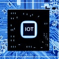 Abstract,close up of Mainboard Electronic computer background. IOT,Big data, ai Royalty Free Stock Photo