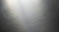 Abstract Shiny Silver Metal Surface Texture with Circular Brush Marks Royalty Free Stock Photo