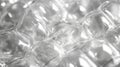 Abstract Closeup of Bubble Wrap Texture Royalty Free Stock Photo