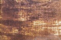 Abstract closeup rusty metal sheet background