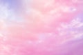 Cloud background with a pastel colour Royalty Free Stock Photo