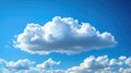 Abstract Cloud Computing Concept - Digital Network and Technology Visualization with Futuristic Graphics and Data Royalty Free Stock Photo