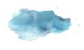 Abstract cloud watercolor and ink blot painted background. Texture paper Royalty Free Stock Photo