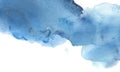 Abstract cloud watercolor and ink blot painted background. Texture paper Royalty Free Stock Photo