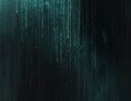 Abstract code stream background, binary flow Royalty Free Stock Photo
