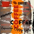 Abstract coffee background