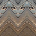 abstract collage design of an image of wood strips in brown colors, background and texture