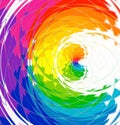 abstract color background with a combination of bright colors