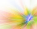 Abstract color background in the form of a flower