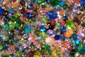 Colorful abstract background image with soft focus blurred marbles