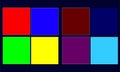 abstract color background with square shape. Bright hues blend seamlessly, creating a sense of depth and movement