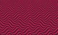 Abstract Color Background. Wavy surface of checkered fabric Royalty Free Stock Photo