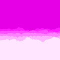 Abstract Color Clouds Sky Generative Art background illustration Royalty Free Stock Photo