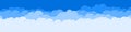 Abstract Color Clouds Sky Generative Art background illustration Royalty Free Stock Photo