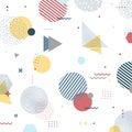 Abstract color design of geometric elements pattern background. illustration vector eps10 Royalty Free Stock Photo