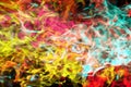Abstract color fire background