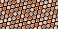 Abstract color hexagon background. Modern cube texture. Vector EPS 10 Royalty Free Stock Photo