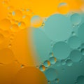 Abstract color oil drops Royalty Free Stock Photo