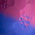 Abstract color oil drops Royalty Free Stock Photo