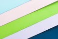 Abstract color papers geometry flat Royalty Free Stock Photo