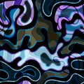 Abstract color pattern in graffiti style. Quality illustration for your design Royalty Free Stock Photo