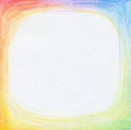 Abstract color pencil scribbles background.