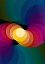 Abstract color spectrum background Royalty Free Stock Photo