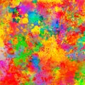 Abstract color splash background illustration