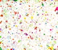 Abstract color splash background illustration